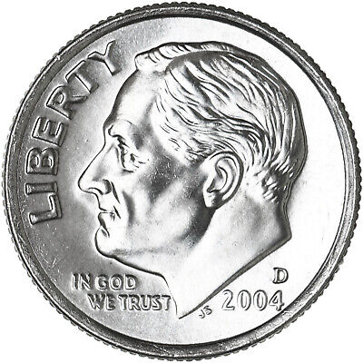 2004 Roosevelt Dime